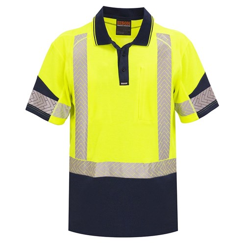 Paramount Safety-Day/Night Quick-Dry Cotton Back Polo-Discount Workwear NZ