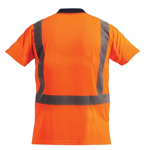 Paramount Safety-Day/Night Polyester Polo-Discount Workwear NZ