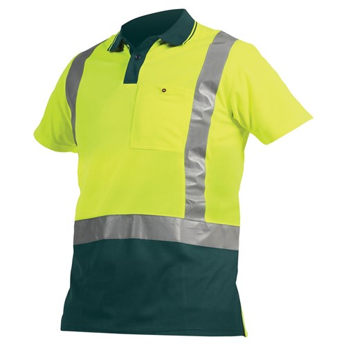 Paramount Safety-Day/Night Polyester Polo-Discount Workwear NZ