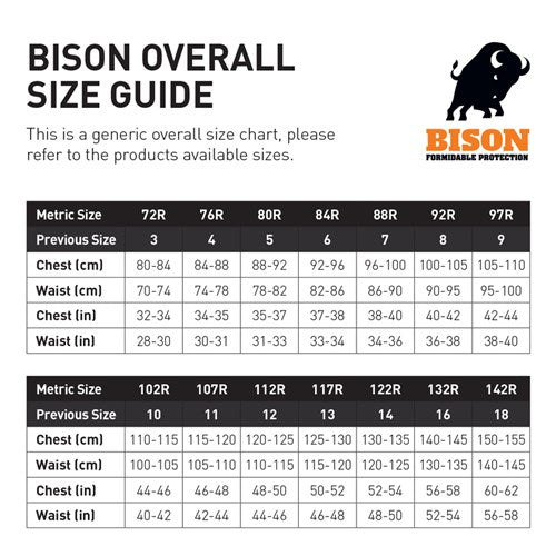 Paramount Safety-Bison Day Only 300 gsm Cotton Overall-Discount Workwear NZ