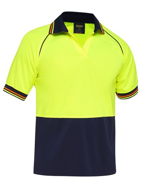 Bisley-Bisley Recycle Hi Vis Polo Shirt-Discount Workwear NZ