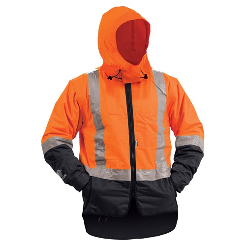 Paramount Safety-Bison Stamina Lined Jacket - Zipped Sleeve-Discount Workwear NZ