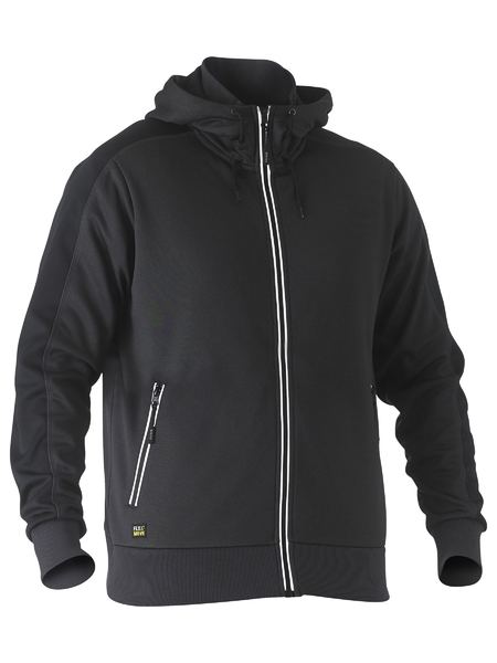 Bisley-Bisley Recycle Flx & Move Zip Hoodie-Discount Workwear NZ