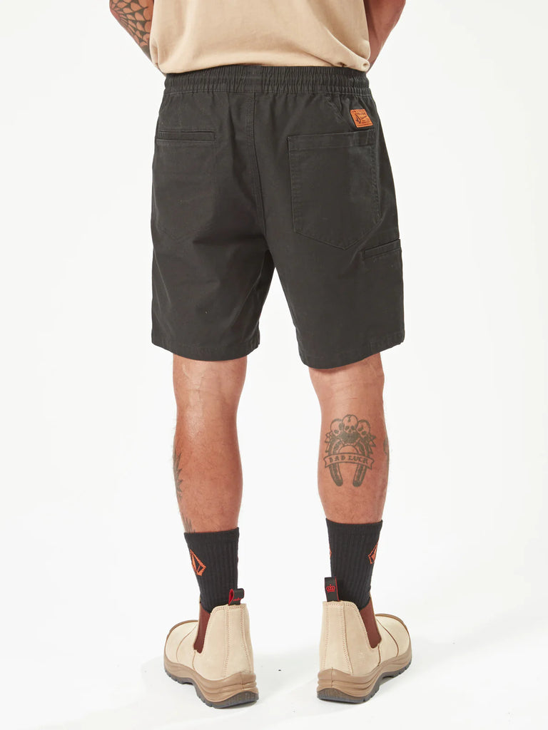 Volcom-Volcom Caliper Elastic Waist Work Short-Discount Workwear NZ