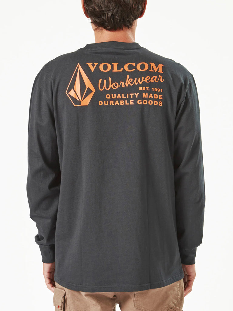 Volcom-Volcom Long Sleeve Tee-Discount Workwear NZ