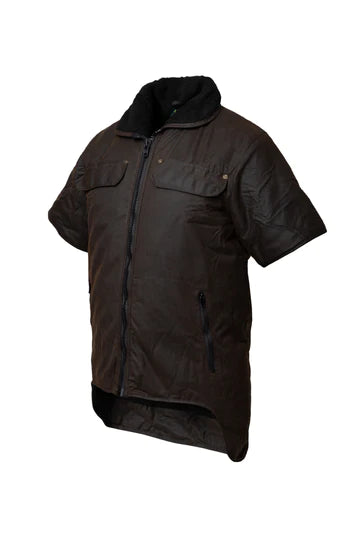 Kaiwaka-Kaiwaka Oilskin Short Sleeve Vest-Discount Workwear NZ