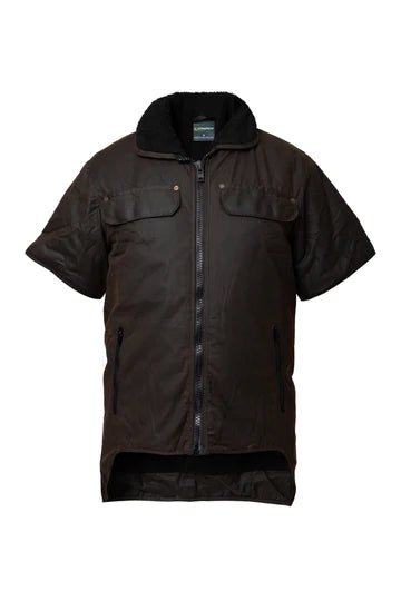 Kaiwaka-Kaiwaka Oilskin Short Sleeve Vest-Discount Workwear NZ