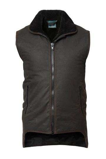 Kaiwaka-Kaiwaka Oilskin Sleeveless Vest-Discount Workwear NZ