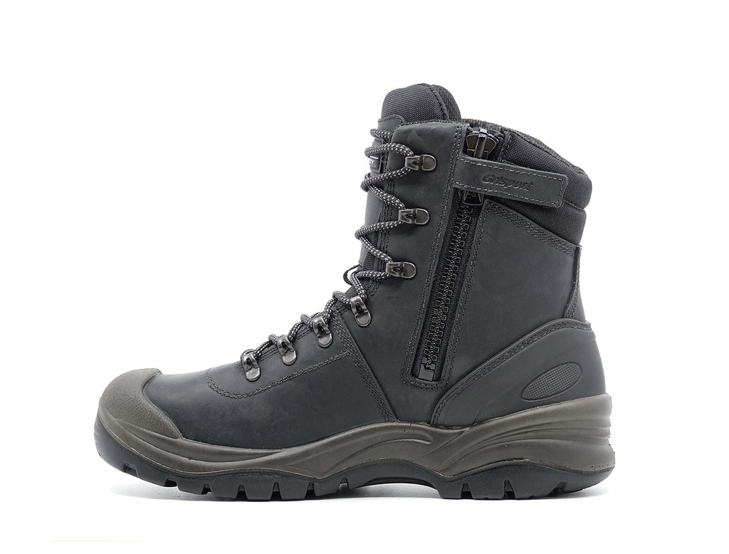 GriSport-GriSport Monza Zip Safety Boot-Discount Workwear NZ