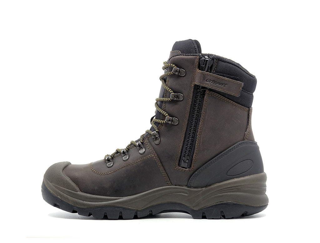 GriSport-GriSport Monza Zip Safety Boot-Discount Workwear NZ