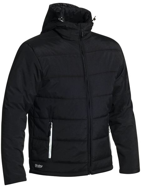 Bisley-Bisley Puffer Jacket With Adjustable Hood-Discount Workwear NZ