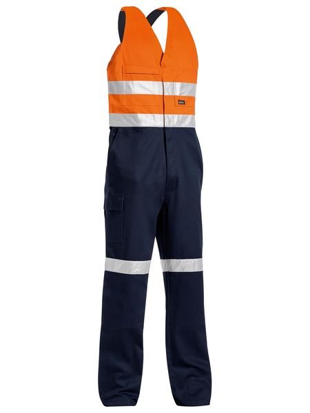 Bisley-Bisley Taped Hi Vis Action Back Overall-Discount Workwear NZ