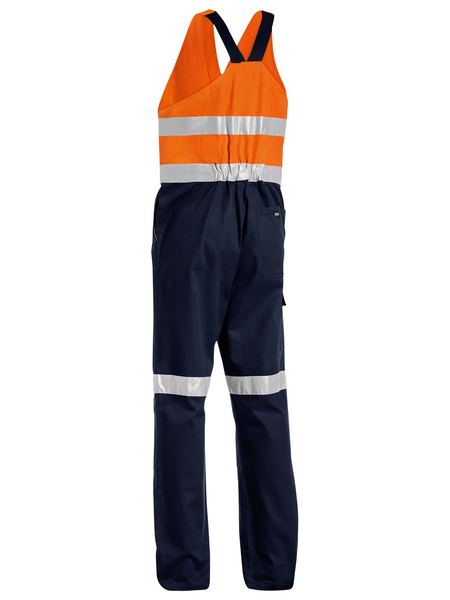 Bisley-Bisley Taped Hi Vis Action Back Overall-Discount Workwear NZ