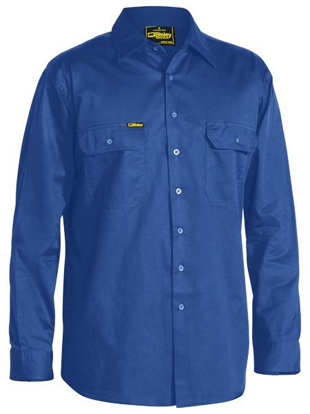 Bisley-Bisley Cool Lightweight Drill Shirt-Discount Workwear NZ