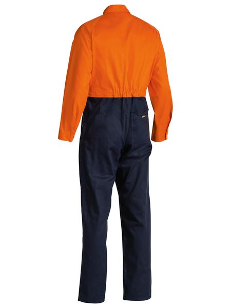 Bisley-Bisley Hi Vis Drill Coverall-Discount Workwear NZ