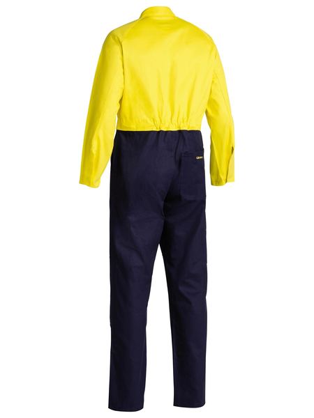 Bisley-Bisley Hi Vis Drill Coverall-Discount Workwear NZ