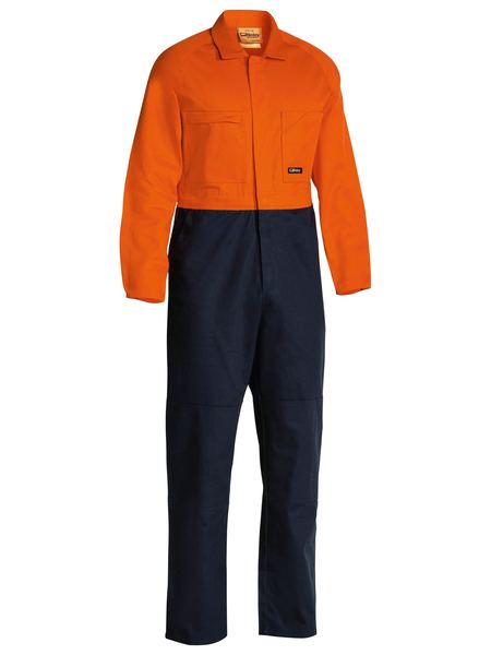 Bisley-Bisley Hi Vis Drill Coverall-Discount Workwear NZ