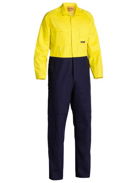 Bisley-Bisley Hi Vis Drill Coverall-Discount Workwear NZ