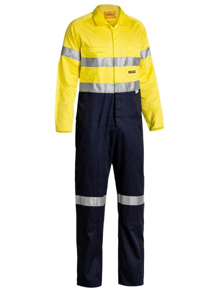 Bisley-Bisley Taped Hi Vis Lightweight Coverall-Discount Workwear NZ