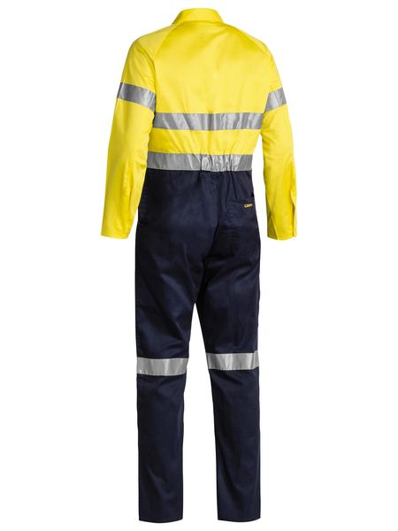 Bisley-Bisley Taped Hi Vis Lightweight Coverall-Discount Workwear NZ