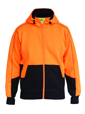 Bisley-Bisley Hi Vis Hoodie-Discount Workwear NZ