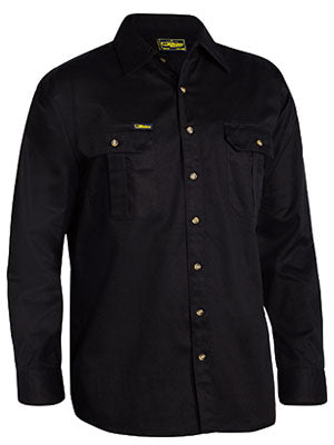 Bisley-Bisley Cotton Drill Shirt-Discount Workwear NZ