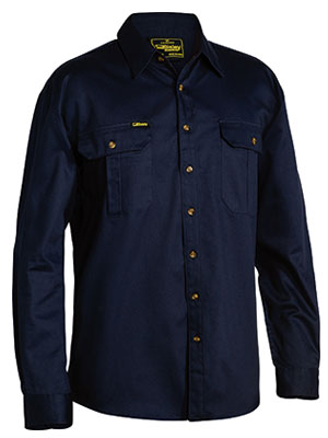 Bisley-Bisley Cotton Drill Shirt-Discount Workwear NZ