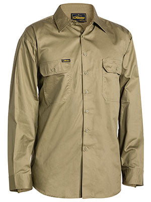 Bisley-Bisley Cool Lightweight Drill Shirt-Discount Workwear NZ