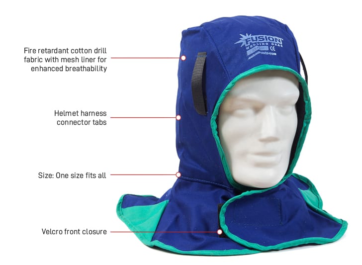 Esko Safety-Fusion Fire Retardant Hood, High Grade Fire Retardant Material, fits all head sizes-Discount Workwear NZ