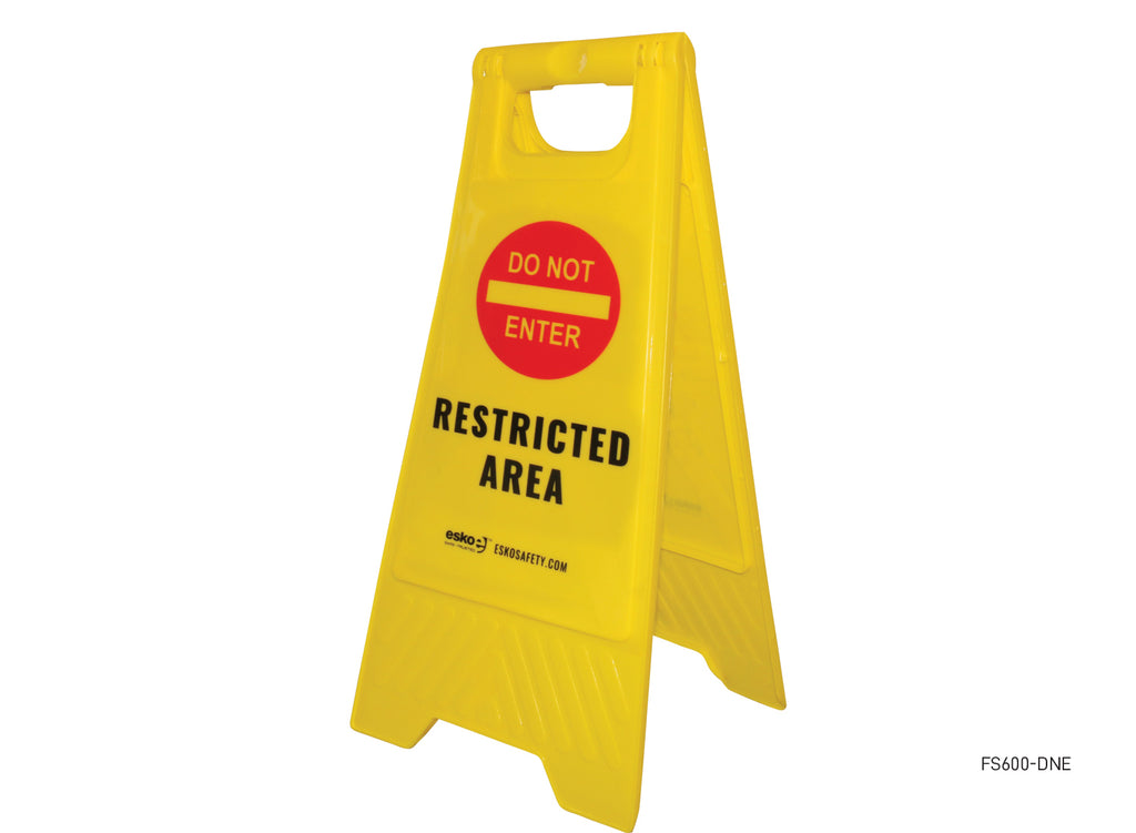 Esko Safety-Floor Sign 'DO NOT ENTER'-Discount Workwear NZ