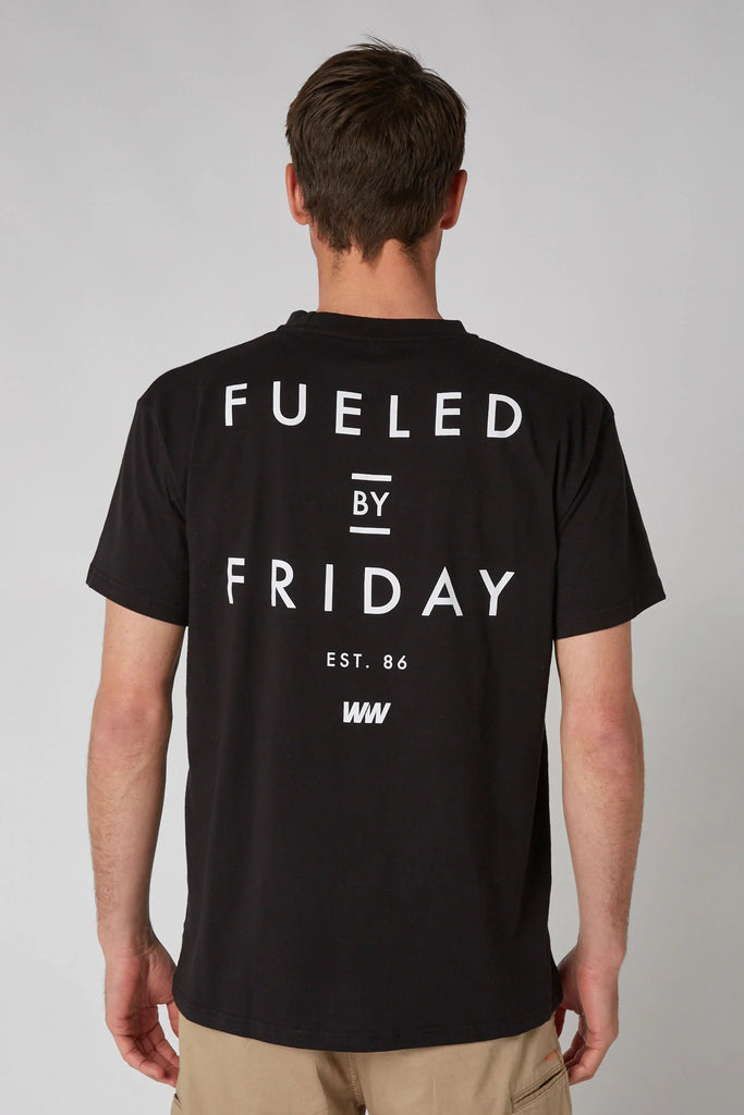 Jetpilot-Jetpilot Fueled by Friday Tee-Discount Workwear NZ