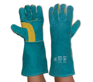 vendor-unknown-SOUTH PAW Green & Gold Pair of Left Hands-Discount Workwear NZ