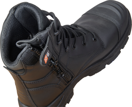 Apex Footwear-Apex Linesman Zip Sided Boot-Discount Workwear NZ