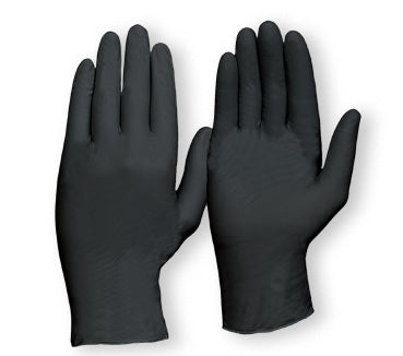 vendor-unknown-BLACK H/DUTY Powder Free Gloves-Discount Workwear NZ