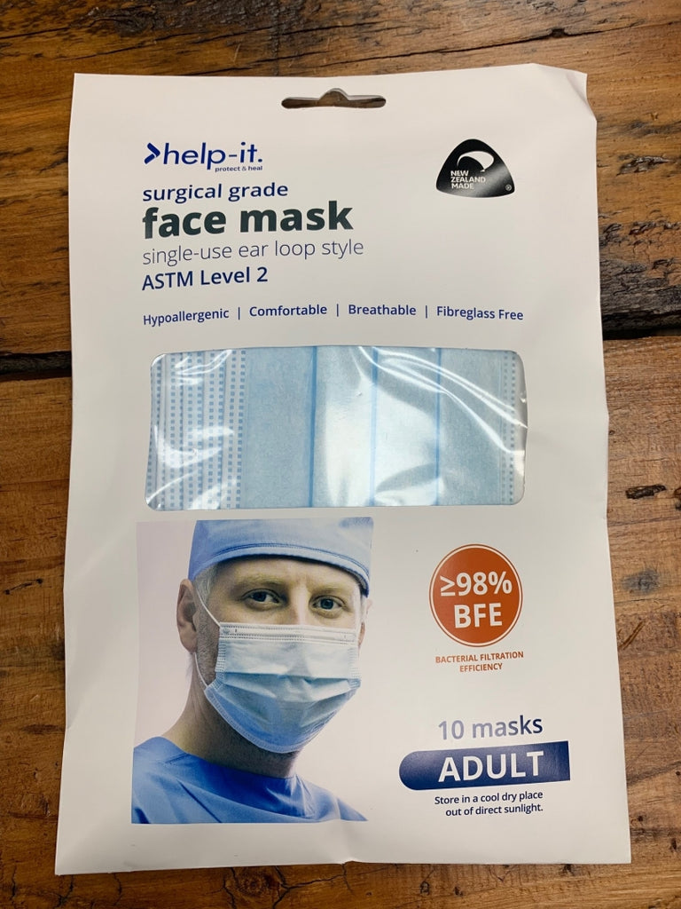 vendor-unknown-Medical Face Masks - Pack of 10-Discount Workwear NZ