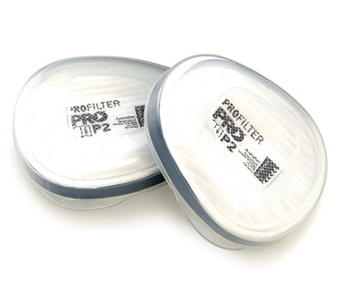 vendor-unknown-P2 Filter Cartridges for HMTPM Half Mask. (Pair)-Discount Workwear NZ