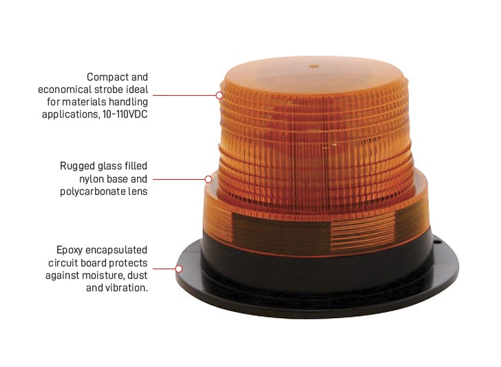 Esko Safety-LED Strobe 10-100v DC beacon-Discount Workwear NZ