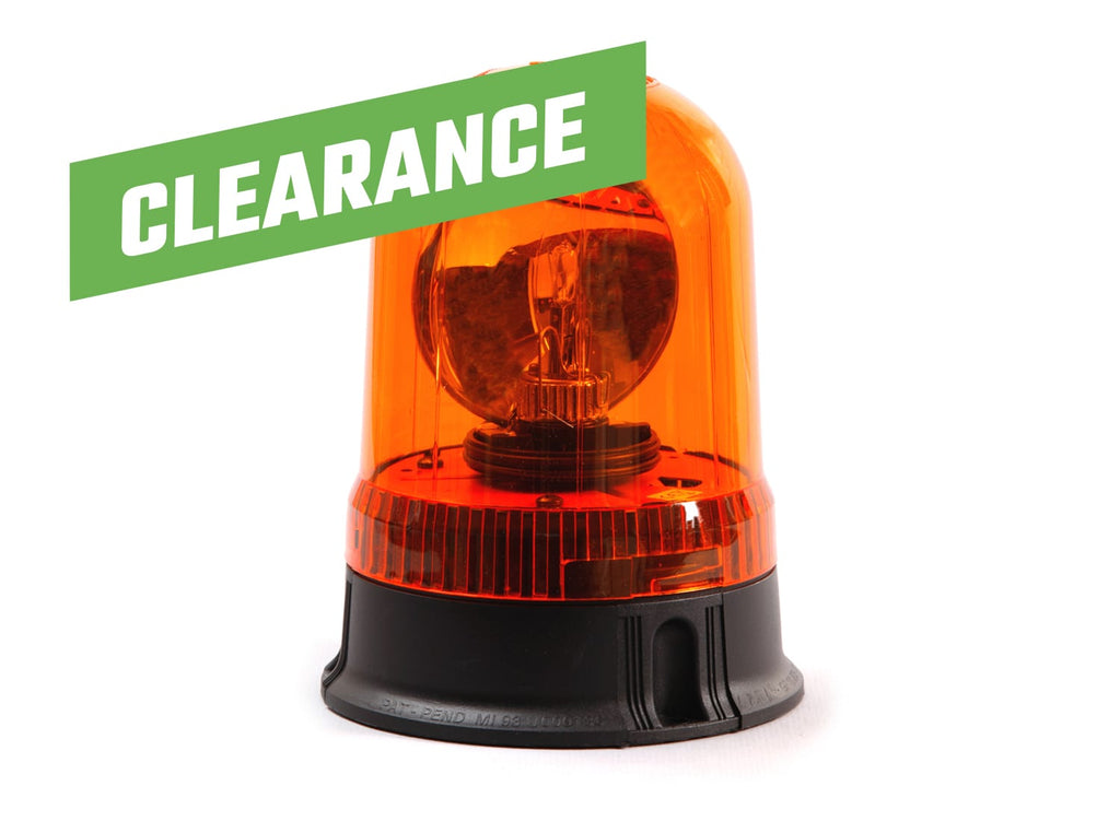 Esko Safety-PULSAR 12v Rotating Beacon, 3-Bolt Mounting- Clearance-Discount Workwear NZ