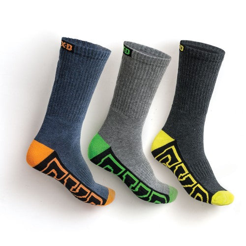 FXD-FXD Work Socks 5 Pack-Discount Workwear NZ