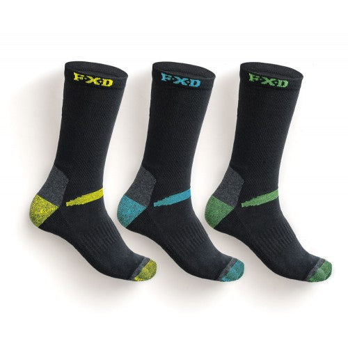 FXD-FXD Knit Work Socks 4 Pack-Discount Workwear NZ