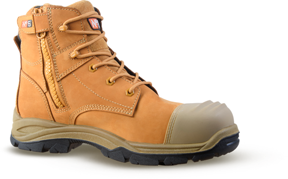 Apex Footwear-Apex Sparky Zip Sided Boot-Discount Workwear NZ