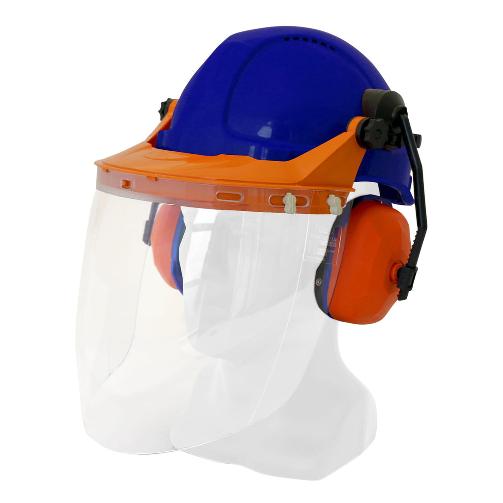 Esko-Hard Hat Combo with Clear Visor-Discount Workwear NZ
