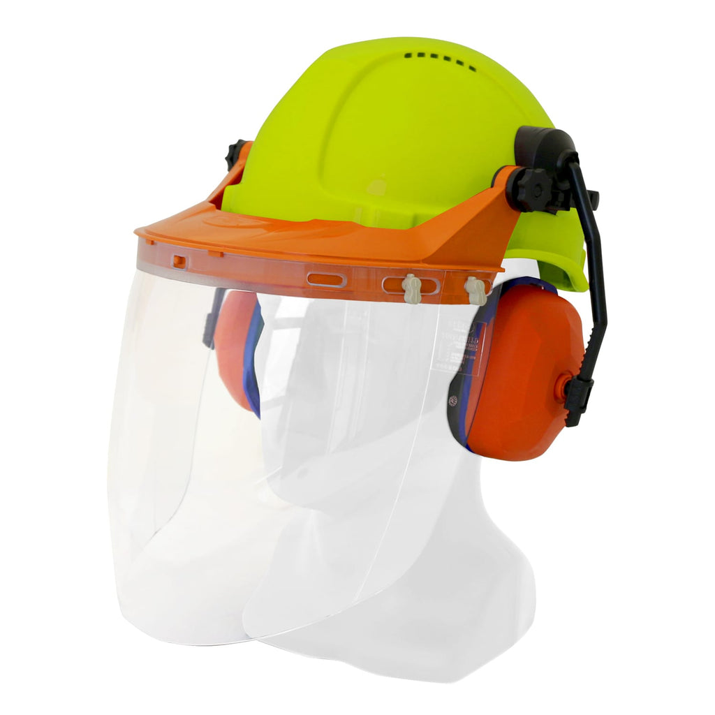 Esko-Hard Hat Combo with Clear Visor-Discount Workwear NZ