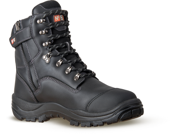 Apex Footwear-Apex Wiremu Zip Sided Boot-Discount Workwear NZ