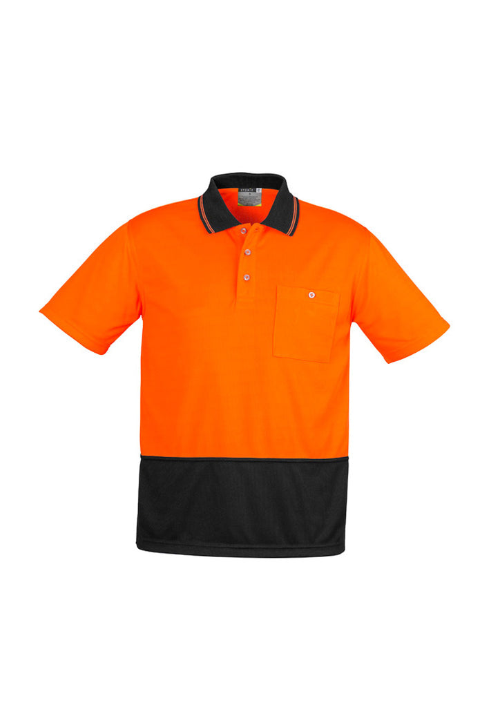 Syzmik-Syzmik Unisex Hi Vis Basic S/S Polo-Discount Workwear NZ