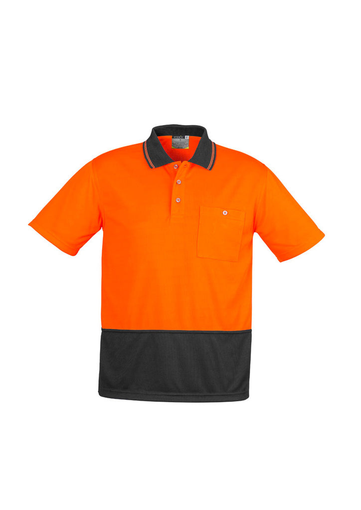 Syzmik-Syzmik Unisex Hi Vis Basic S/S Polo-Discount Workwear NZ