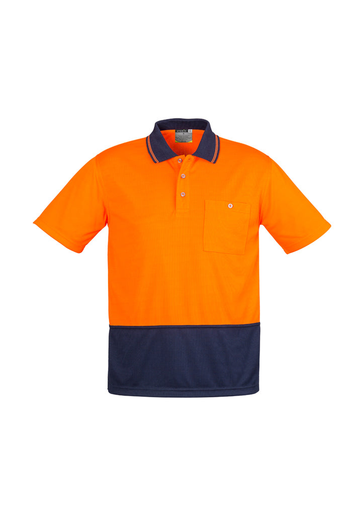 Syzmik-Syzmik Unisex Hi Vis Basic S/S Polo-Discount Workwear NZ