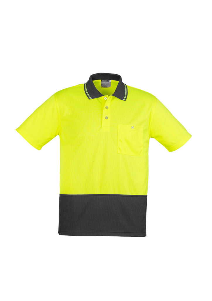 Syzmik-Syzmik Unisex Hi Vis Basic S/S Polo-Discount Workwear NZ