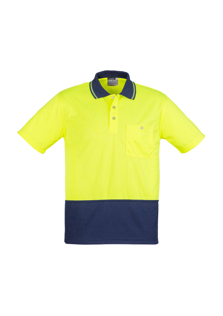 Syzmik-Syzmik Unisex Hi Vis Basic S/S Polo-Discount Workwear NZ