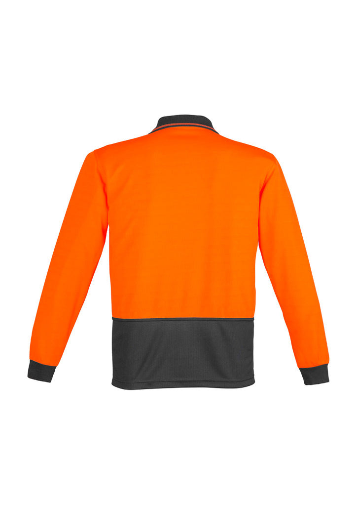 Syzmik-Syzmik Unisex Hi Vis Basic L/S Polo-Discount Workwear NZ